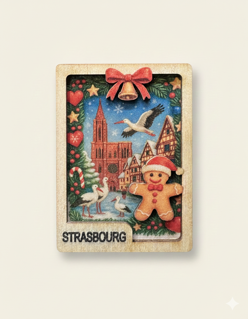 Magnets et Boules de Noël 2D - Strasbourg