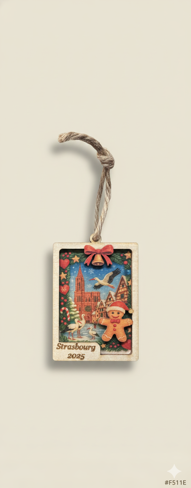 Magnets et Boules de Noël 2D - Strasbourg 2025