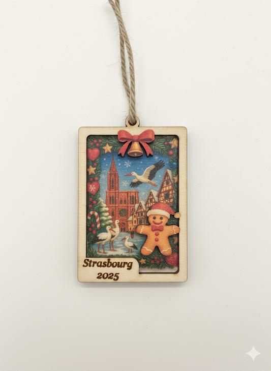 Magnets et Boules de Noël 2D - Strasbourg 2025